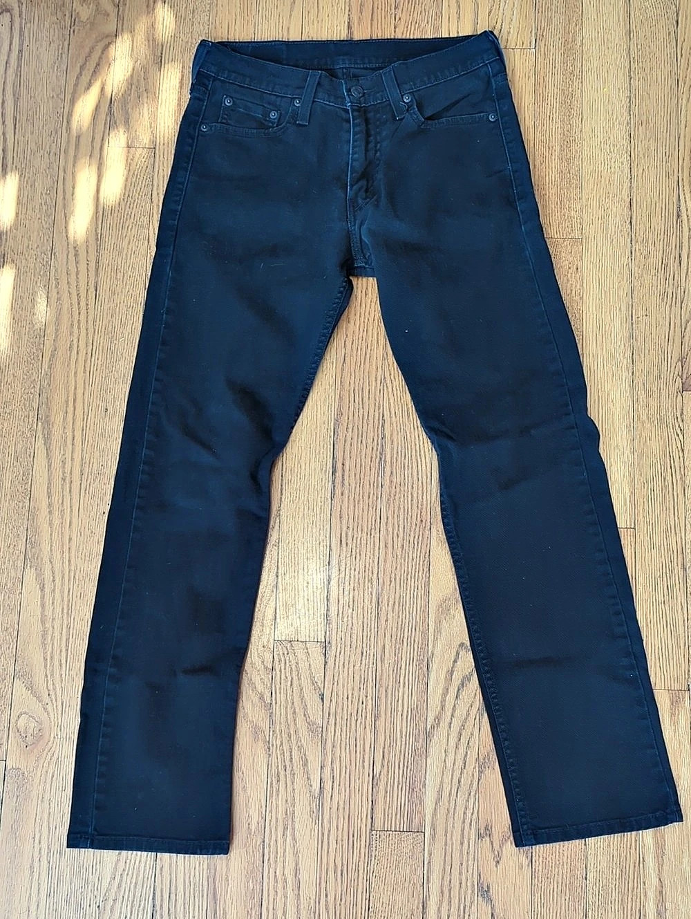 Levi's 511 Straight Jeans Waist 32 Black
